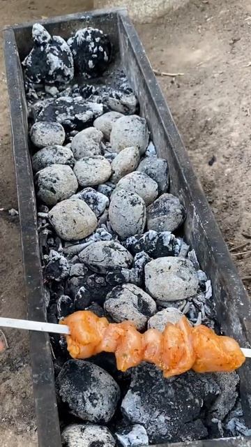Шашлычки на природе!!! Шашлык из курицы. Шашлык из грибов!