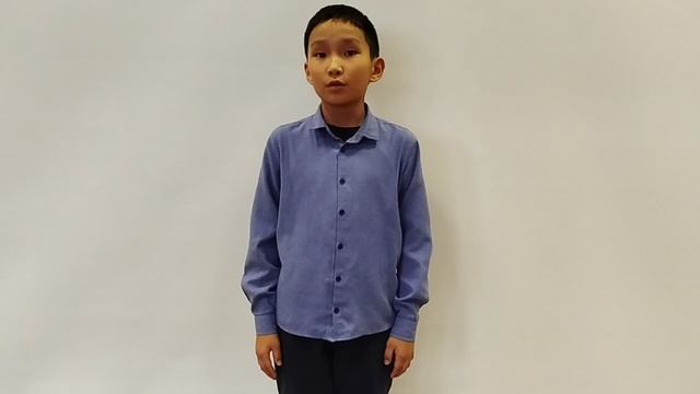 Валентин Берестов. "Мужчина".
Читает Давид Бальбуров, 10 лет
(преп. А.Э. Иванова)