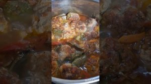 #жаркое#жаркоесфрикадельками#офоши#фарш#жаркое