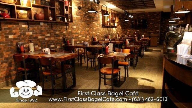 FIRST CLASS BAGEL CAFE - :30 commercial смотреть онлайн