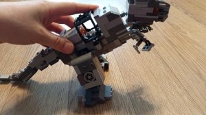 Лего робот динозавр