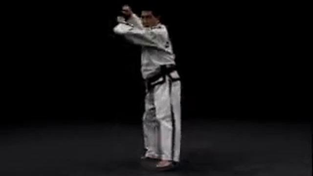 2 гып, Чун-Гун, красный, Joon Gun со спины тхэквондо taekwondo таэквондо смотреть онлайн