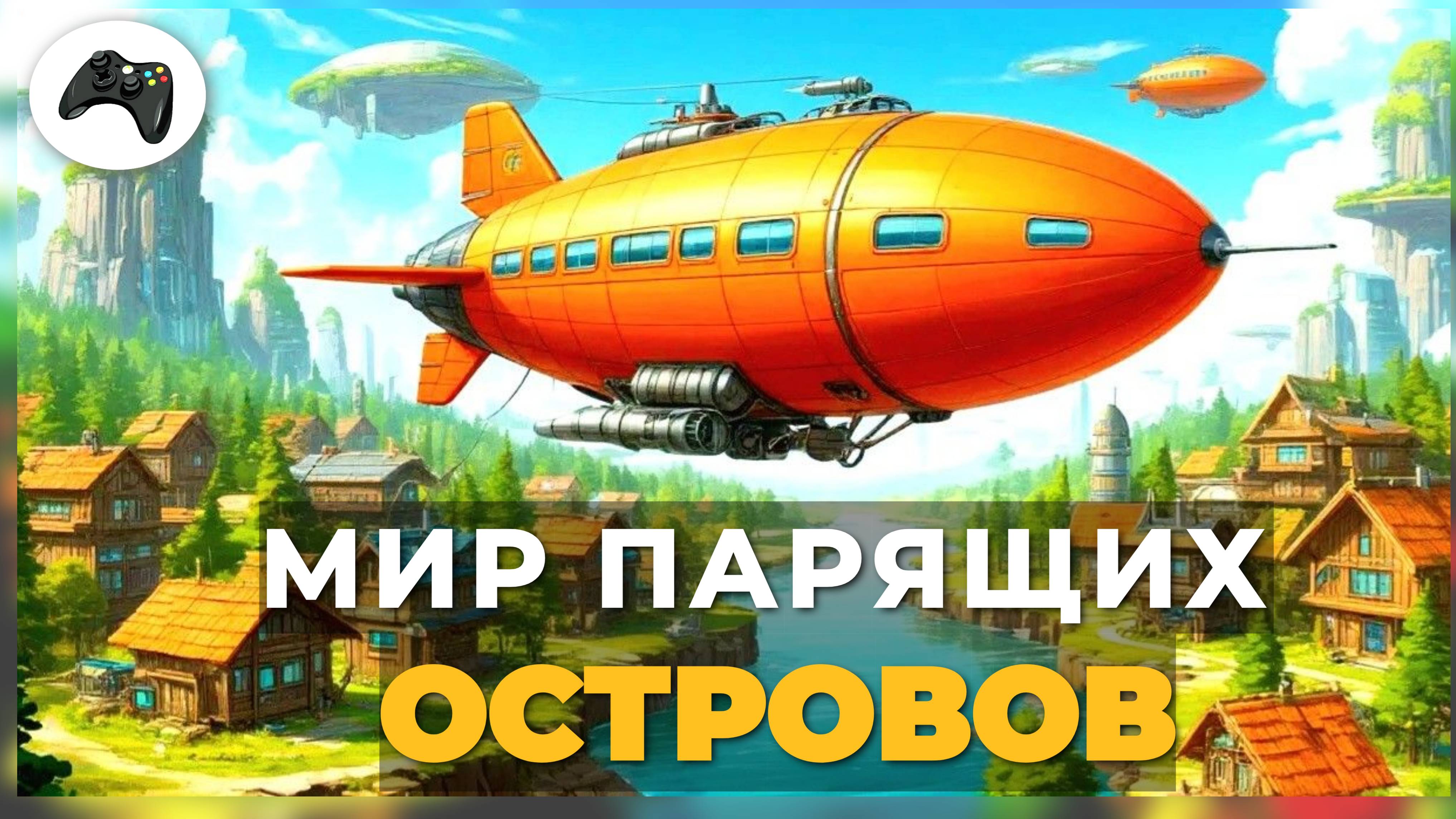 ПРИКЛЮЧЕНИЯ ПО МИРУ ПАРЯЩИХ ОСТРОВОВ - СБОРНИК СЕРИЙ ► Solarpunk