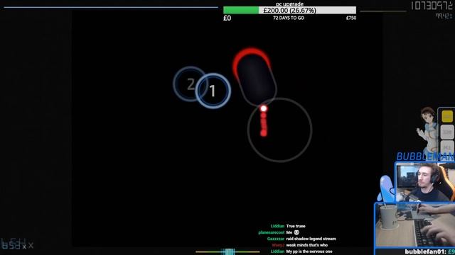 [Live] Bubbleman | ZUN - Kobito of the Shining Needle [Extra] +HDDT 99.36% { 696pp 1xSB} - osu!