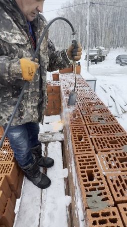 Секреты зимнего строительства: как мы строим дома в мороз?
