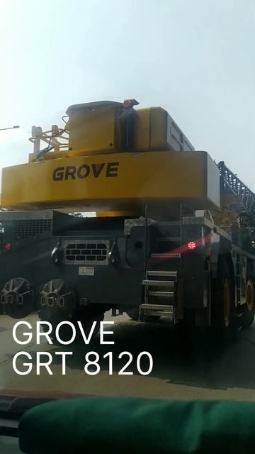 NGAWAL Mobile Crane 120 ton GROVE GRT8120 #mobilecrane #crane #alatberat