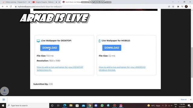 How can we put live wallpapers in your Desktop,laptop,Pc