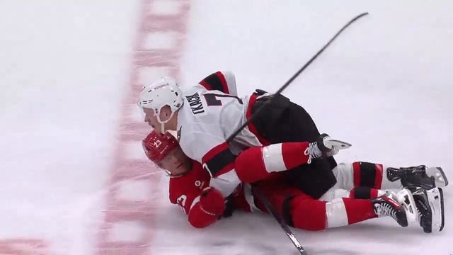 Tim Stutzle Scores A Beauty After Brady Tkachuk & Lucas Raymond Get Tangled Up
