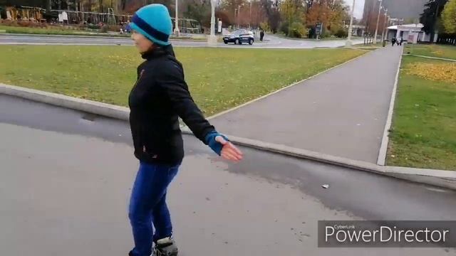 Осень. ВДНХ. Ролики. Хороший отдых. Отдых вместе. Зож. Романтика. Природа. смотреть онлайн