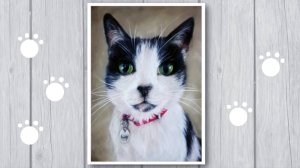 Завораживающий процесс рисования кота 🎨🐱 Релакс-видео