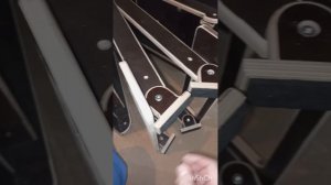 Складной верстак "Системы Сергеева" Подпятники, чтобы не портить пол.