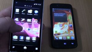 Incoming call & Outgoing call at the Same Time Fly Q440 + Sony Ericsson Arc