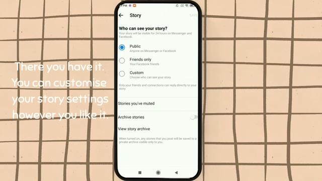 How to Custom Your 'My Day' story on Messenger смотреть онлайн