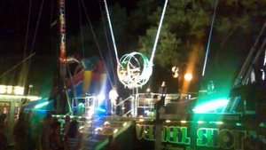 Аттракцион в Евпатории "Катапульта" или "Рогатка".