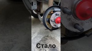 Замена задних барабанных тормозов на DODGE NEON 2 что покупалось и как заменить ссылка в описании