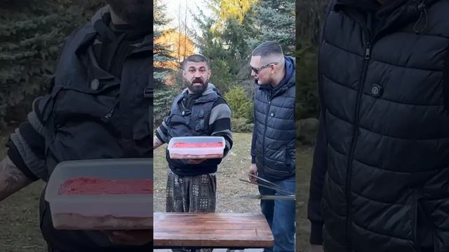 Самый необычный многослойный шашлык.