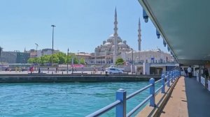 Пешая экскурсия по Стамбулу, ТУРЦИЯ в формате 4K - Титры и захватывающий звук [4K Ultra HD/60 кадров