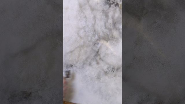 Процесс создания образца венецианской штукатурки с росписью аэрографом. Полное видео уже на канале!