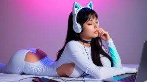 0086 Неоновая колыбельная.🛏 Neon Lullaby.🛏