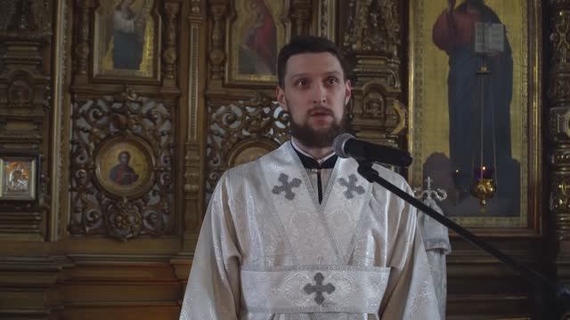 Проповедь чтеца Игоря Бунина
