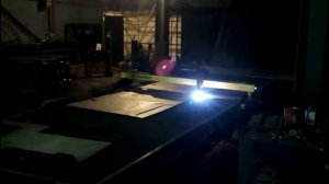 Раскрой нержавейки на установке плазменной резки с ЧПУ