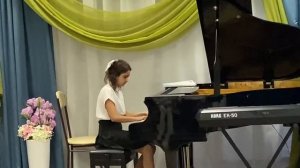 Жигун София, 12 лет фортепиано Б. Купревич "Элегическая серенада"