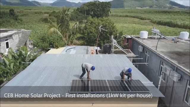 Home Solar Project in Mauritius by Reneworld Ltd смотреть онлайн