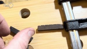 Изготовление и тест деревянного порожка для электрогитары.