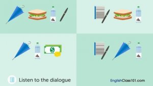 A2 Listening. What to bring.