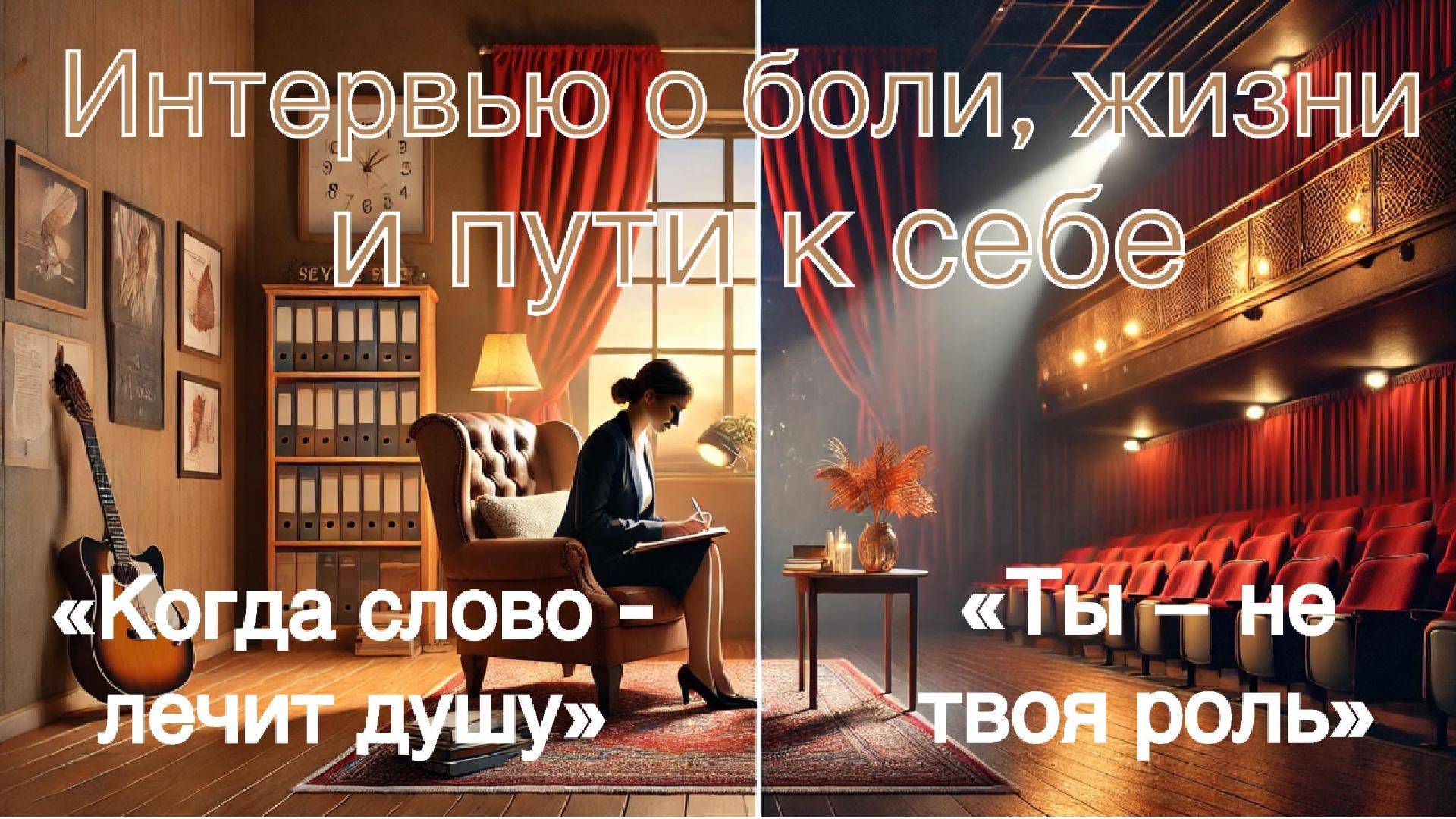 Психология, театр и душа: разговор, который хочется сохранить