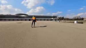 2025.03.29. Крылатское, Гребной канал. Ролики. ч.3