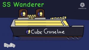 4 Fictional Sinking ships (animation)