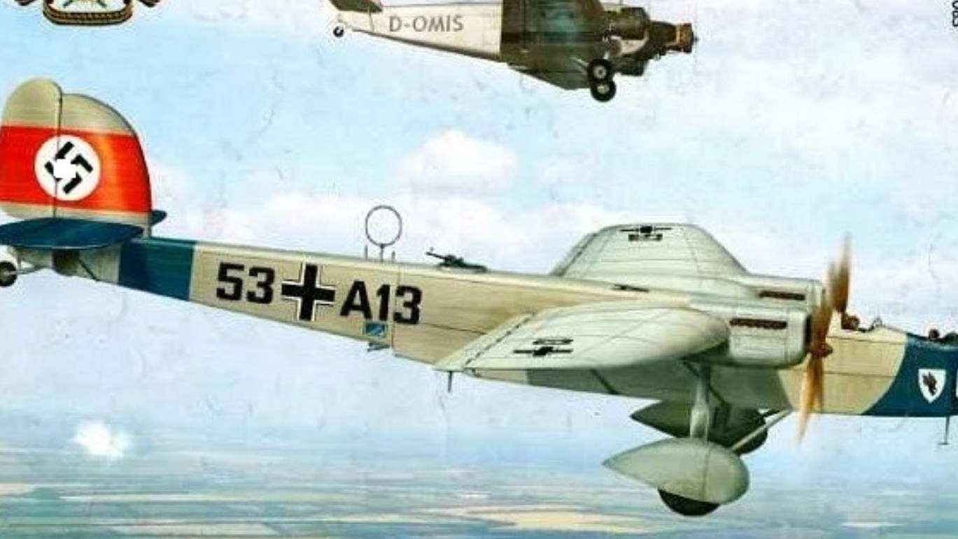 Немецкий тяжелый бомбардировщик Do.23