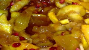 Варенье яблочное с гранатом