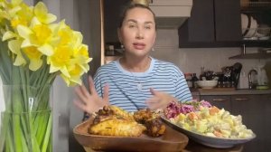 МУКБАНГ/ШАШЛЫК /СЕЛЕДКА ПОД ШУБОЙ И ОЛИВЬЕ #мукбанг