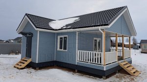 Каркасный дом в дер. Медвежья Голова