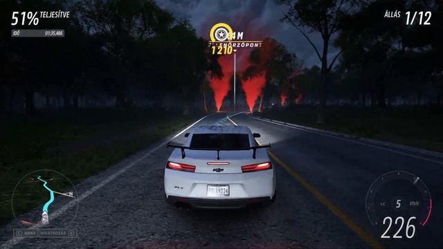 Forza Horizon 5 2018 CHEVROLET CAMARO ZL1 1LE S1 824 UTCAI VERSENY LÁPVIDÉKI SZÁGULDÁS смотреть онлайн