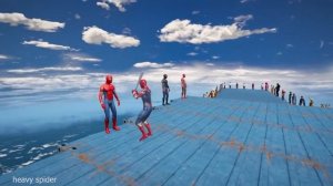 GTA 5 SPIDERMAN VS MINIONS VS HULK VS SPIDERMAN COMPILATION #gta5#spiderman#gtaragdoll