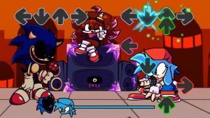 Слишком медленно  — Friday Night Funkin'  - когда наступает очередь противника, мод меняется