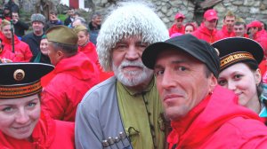 Донди-юрт в Чечне. 29 марта 2015. Автомарш Наша Великая Победа