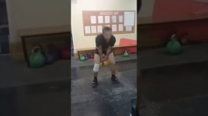 Vladislaw Zuev ( 15 years) Long Cycle 16 kg + 16 kg 136 reps