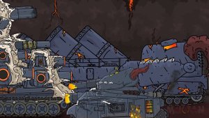 Схватка Стальных Монстров. КВ-44 и Карл-44 против Адской орды - Мультики про танки