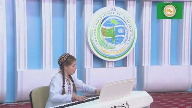 В Туркменистане прошел детский творческий конкурс, посвященный Международному году мира и доверия