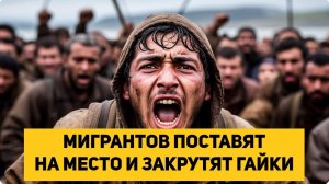 МИГРАНТОВ ПОСТАВЯТ НА МЕСТО И ЗАКРУТЯТ ГАЙКИ
