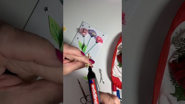 Нарядная открытка 3D из обычной цветной бумаги -поздравление к любому празднику .Post card HM👌🌺🍁 смотреть онлайн