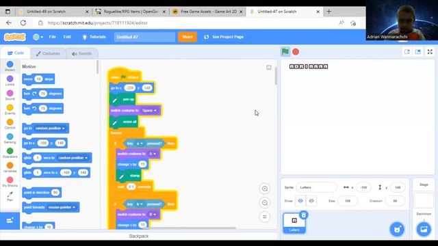 How To Make RPG Devlog in Scratch! (Part 1)