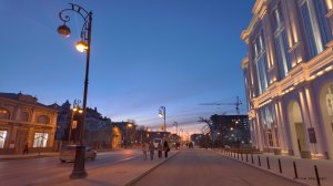Тюмень. Вечер. Весна. 2025. Набережная, Тюменский Арбат | Russia | Night City