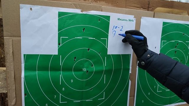 ВПО-185 Олега VS моей Сайги 9х19 - стрельба смотреть онлайн