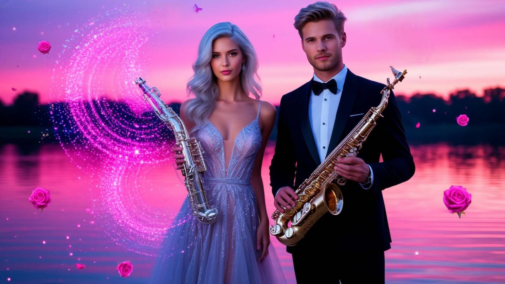 Золотой Саксофон для Романтического вечера💝Saxophone music🌹