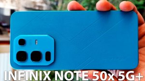 Infinix Note 50x 5G+ первый обзор на русском